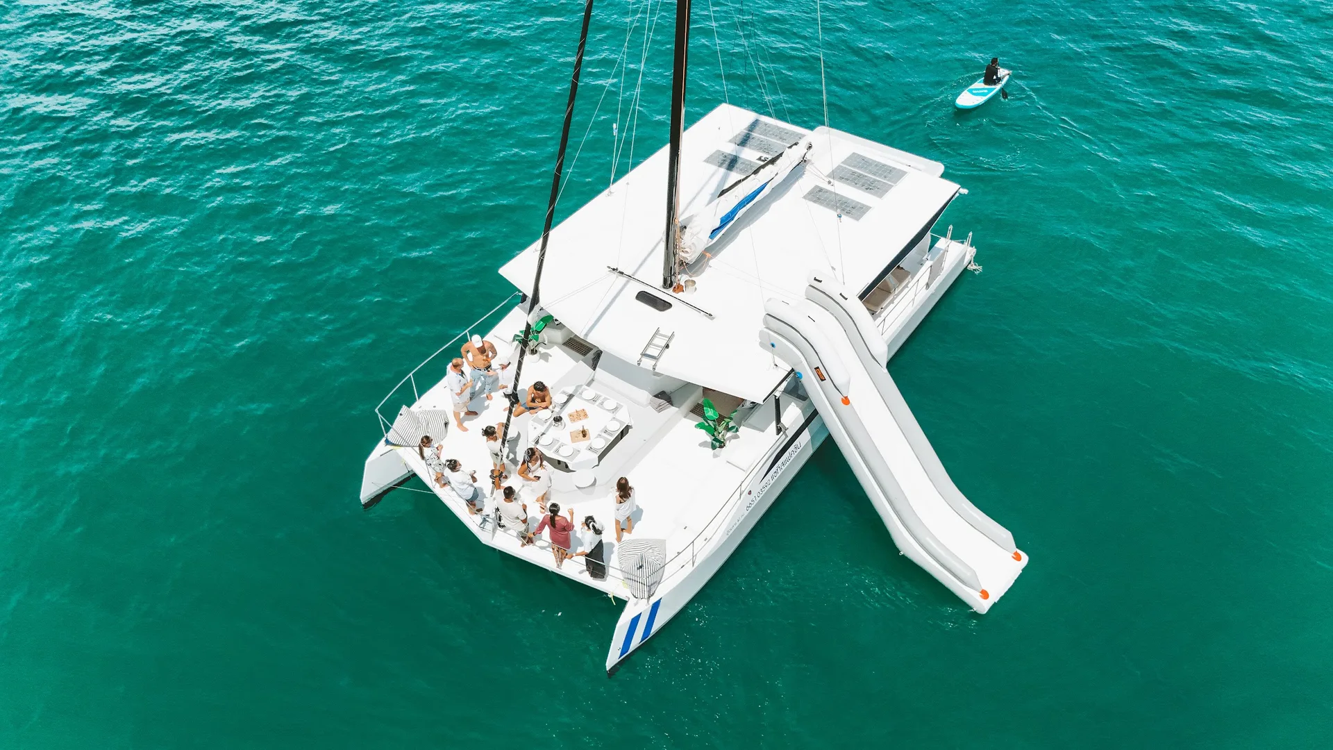 เรือคาตามารัน 55 ฟุต Satisfaction Sailing 4