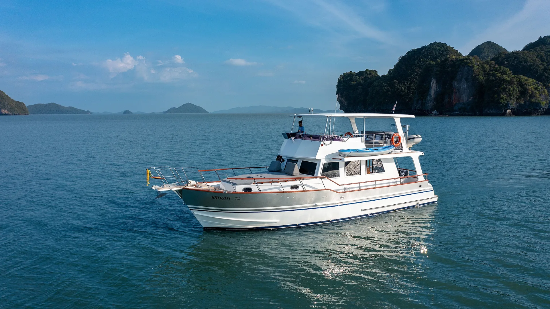 เรือยอชต์ Sambuca Grand Banks ยาว 53 ฟุต 2