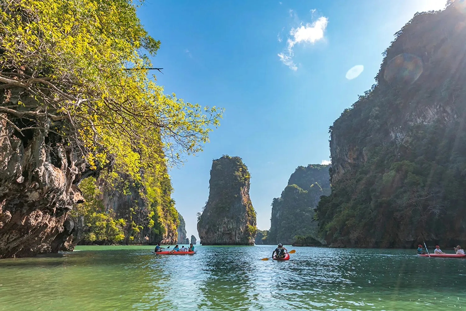 เจมส์ บอนด์, เกาะปันเย, เรือแคนู, นากา 2